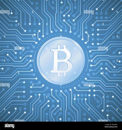 Symbole crypto monnaie bitcoin Banque de photographies et dimages à