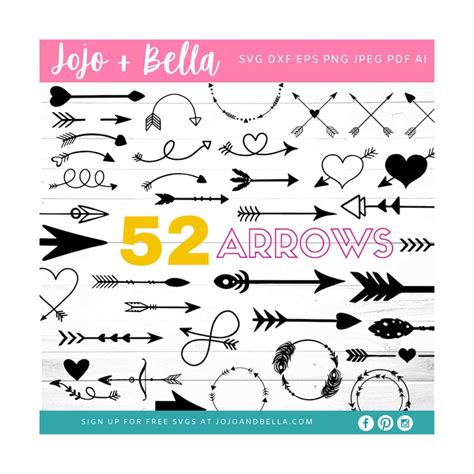 Arrow SVG Arrows Svg Bundle Arrow Clipart Arrows Clip Art Inspire