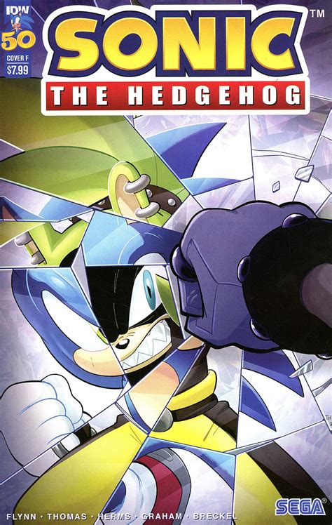 Sonic The Hedgehog Vol 3 50 Cover F Variant Thomas Rothlisberger Cover