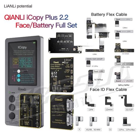 Qianli ICopy Plus 2 2 LCD Digital Compiler Battery Board For IPhone X