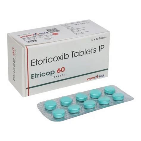 Etoricoxib 60 Mg Tablets At Rs 100 Strip In New Delhi ID 2849736571733