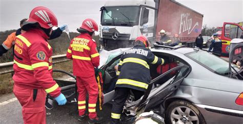 Accident grav produs în apropiere de Domașnea soldat cu decesul unei