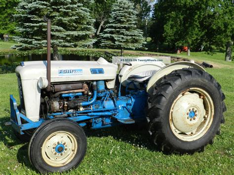 1963 Ford 4000 Specs