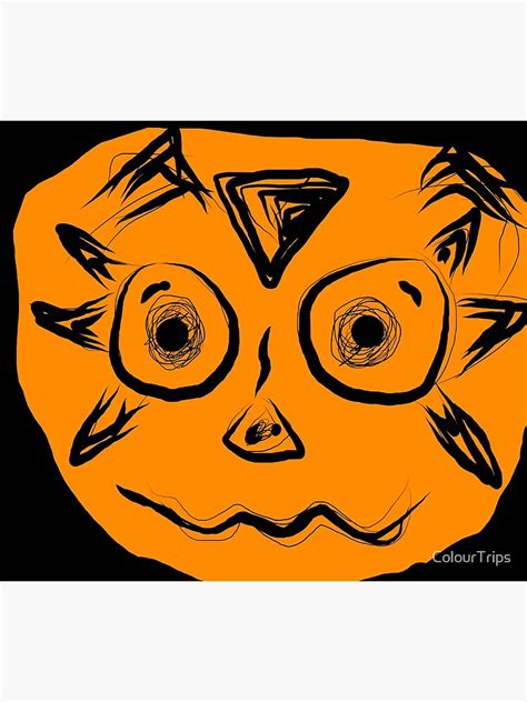 "Creepy Kids Monster Halloween Mask" Poster for Sale by ColourTrips | Redbubble