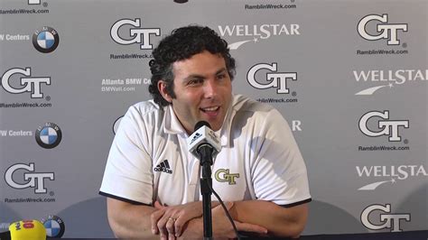 Georgia Tech Mens Basketball Head Coach Josh Pastner Preseason Press