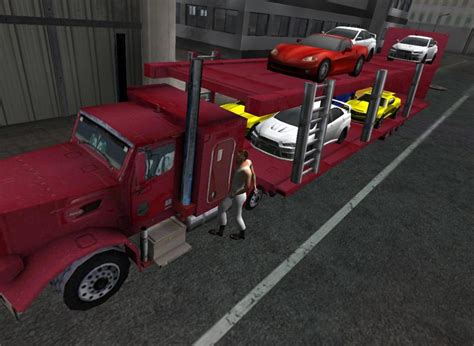 Android için Car transporter 3D truck sim APK İndir