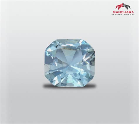 Natural Sea Blue Aquamarine Stone Gandhara Gems