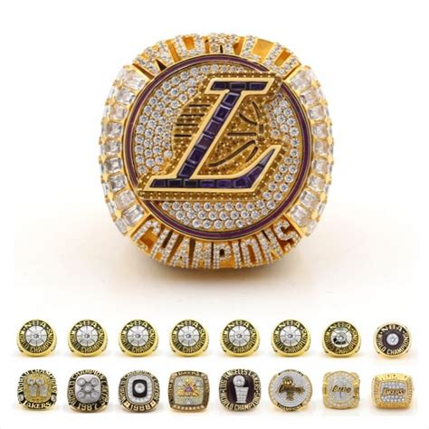 Los Angeles Lakers Nba Championship Rings Championshipringclub