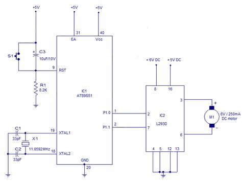 Dac Interfacing With 8051 Circuit Diagram 8051 Dac Using Con