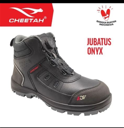 Sepatu Safety Cheetah Jubatus Onyx Jubatus Forest Jubatus Sand Lazada