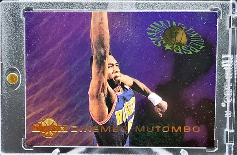 Skybox Premium Dikembe Mutombo Slammin Universe Hof Denver