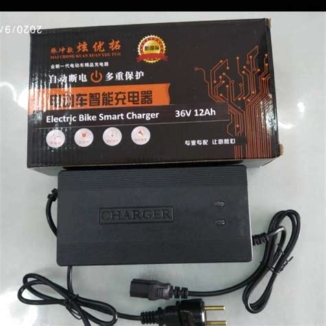 Jual Charger Aki Sepeda Listrik V Ah Charger Batt Battery Selis Di