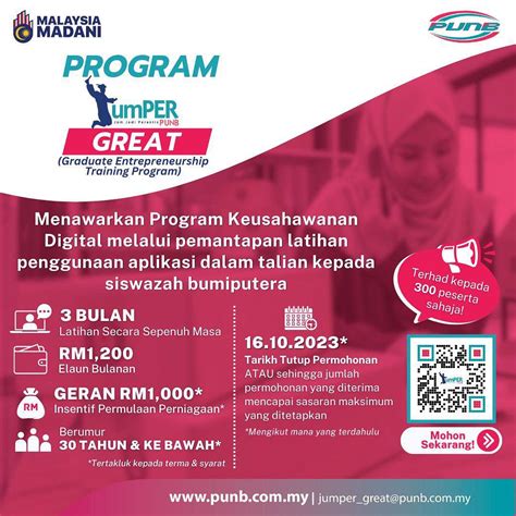 PUNB Peruntuk RM3 5 Juta Bagi Program Latihan Keusahawanan Digital