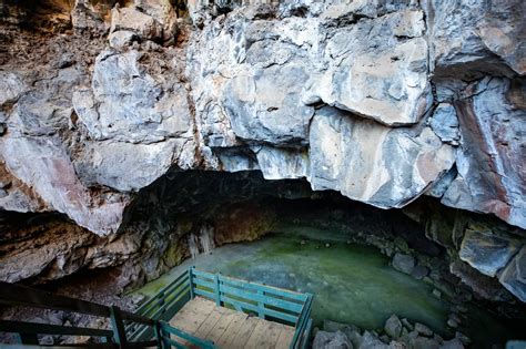 Ice Cave And Bandera Volcano In Grants New Mexico Route 66 Road Map