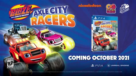 Blaze And The Monster Machines Axle City Racers Announce Trailer