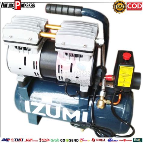 Jual IZUMI Oil Less Compressor OL0709 Silent Kompressor Angin Listrik