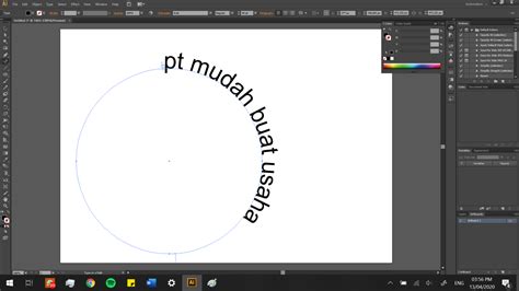 Cara Membuat Tulisan Melingkar Di Illustrator Resmiin