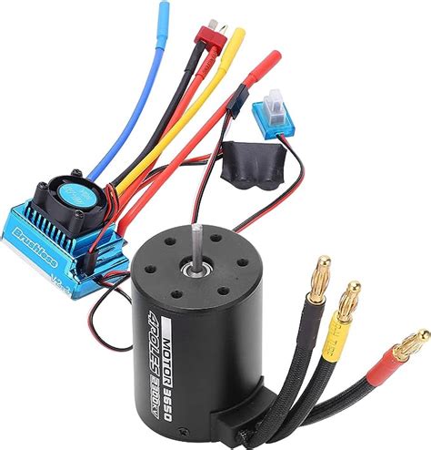 Amazon 防水4極ブラシレスモーター 1 10 RCモーターESCセット 3650 2300KV ブラシレスモーター 3650