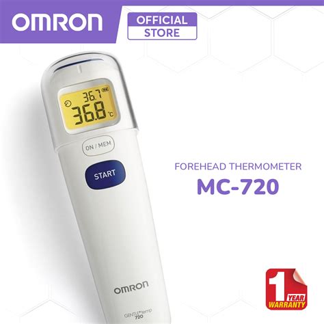 Omron Mc Digital Forehead Thermometer For Baby And Body Temperature