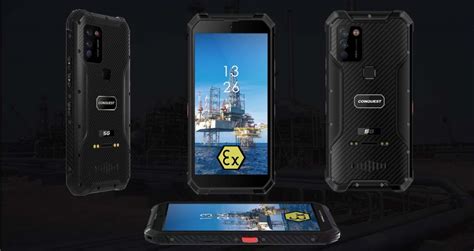 Conquest S21 ATEX Rugged Phone Intrinsically Safe Mobile Phone