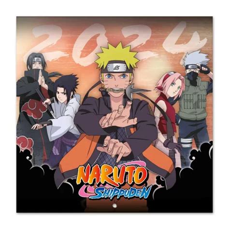 Grupo Erik Calendrier Mural Naruto Calendrier Mensuel X