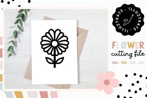 Flower Svg Cut File Floral Svg Graphic By Illuztrate · Creative Fabrica