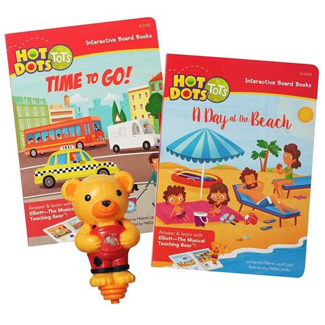 Educational Insights Hot Dots Tots All About Vehicles With Pen Lets Learn Kidz