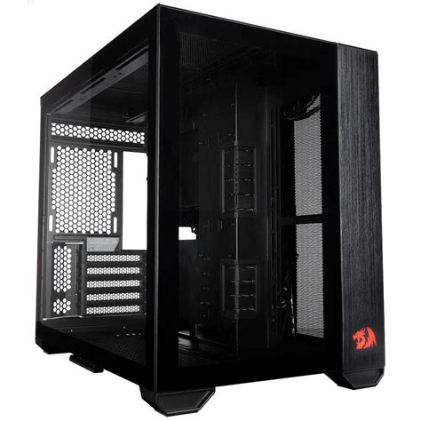 Gabinete Lian Li O11 Dynamic Mini Redragon Edition Preto Escorrega O