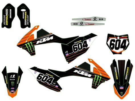 Kit D Co Ktm Sx Sable Kitdeco Moto Fr