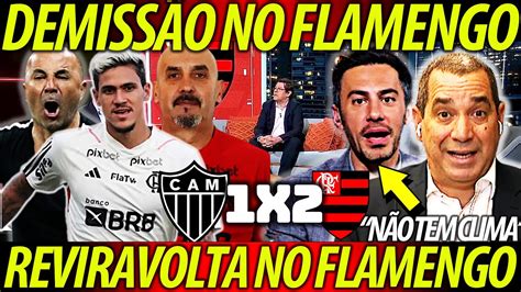 URGENTE DEMISSÃO ACABA de ACONTECER no FLAMENGO FIM DA LINHA PARA