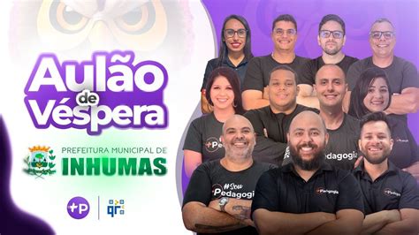 Aul O De V Spera Prefeitura De Inhumas Go Youtube