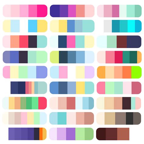 F2u Color Palettes By Dreamer Elphii On Deviantart