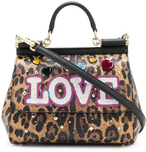 Dolce Gabbana Leopard Print Sicily Bag ShopStyle