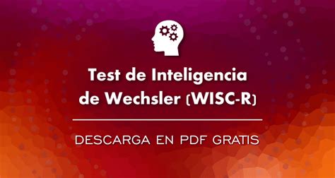 Test De Inteligencia Para Imprimir