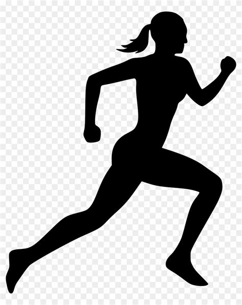 Woman Running Svg 209 File SVG PNG DXF EPS Free