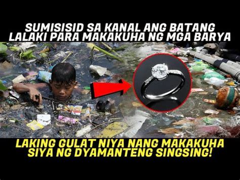 Sinisid Ng Bata Ang Kanal Para Makakuha Ng Barya Gulat Sya Dahil