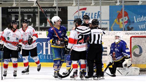 Schönheider Wölfe stürmen mit Kantersieg ins Halbfinale Eishockey Magazin