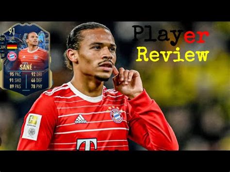 I Did Not Expect This Team Of The Season Leroy Sane Player Review