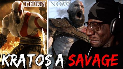 Gow Noob Reacts To All God Of War Trailers For The First Time Kratos