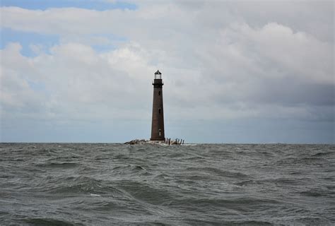 WC-LIGHTHOUSES: SAND ISLAND LIGHTHOUSE - GULF OF MEXICO