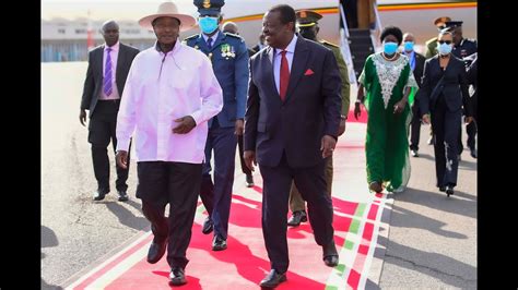 PRESIDENT MUSEVENI ARRIVES IN KENYA TO STRENGTHEN BILATERAL RELATIONS