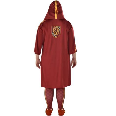 Adult Gryffindor Quidditch Plus Size Costume Harry Potter Party City