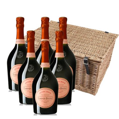 Laurent Perrier Cuvee Rose Champagne Cl Case Of Hamper Bottled