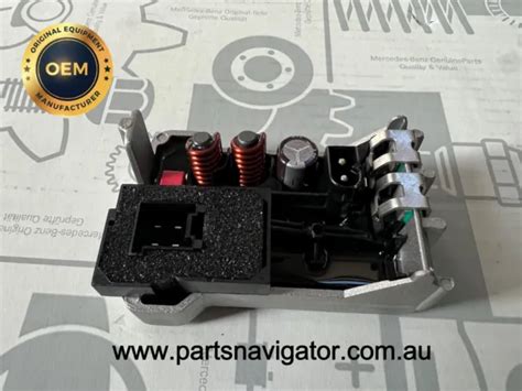 Heater Blower Fan Motor Resistor Regulator Control Mercedes Clk