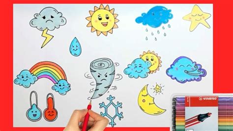 Simple Drawing For Kindergarten Step By Step Drawing And Coloring