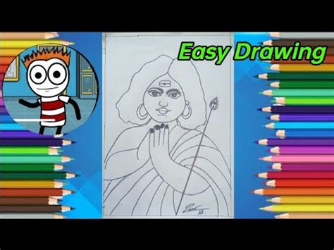 Easy Kartikeya Drawing Step ByStep Murugan Pencil Sketch