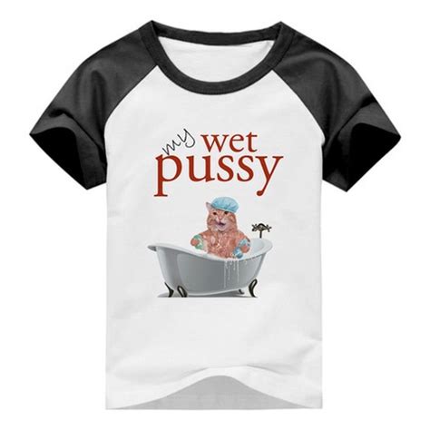 Camiseta Meme Duplo Sentido My Wet Pussy Minha Xana Molhada Shopee Brasil