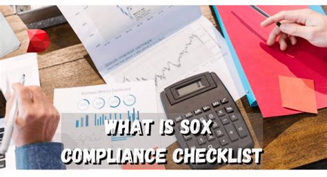 Sox Compliance Checklist Audit Requirements Explained Best Practice