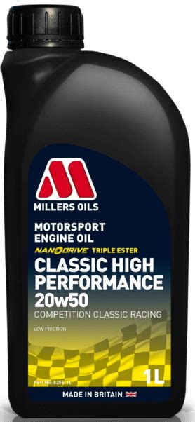 Motorov Olej Millers Oils Classic High Performance W L