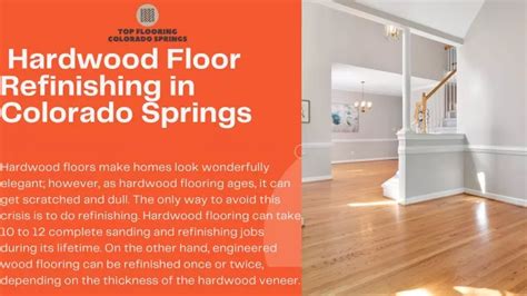 Ppt Hardwood Floor Refinishing In Colorado Springs Powerpoint